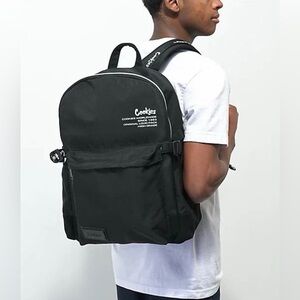 Cookies Off The Grid Smell Proof Black Backpack NWT